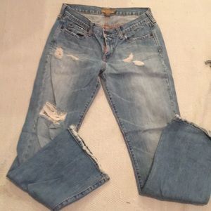 Abercrombie & Fitch Distressed Jeans